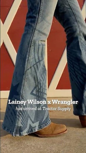 🤠 NEW Wrangler x Lainey Wilson Collection at Tractor Supply #laineywilson #wrangler #tractorsupply