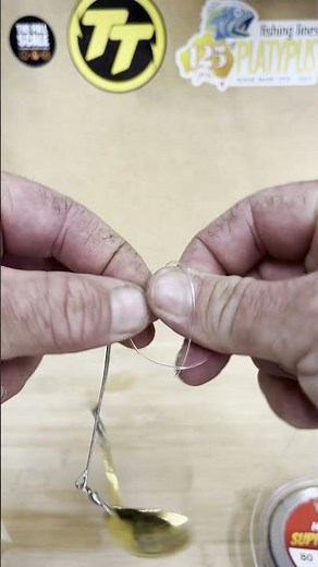 How To Tie On A Spinnerbait #spinnerbait #best #knot #murraycod