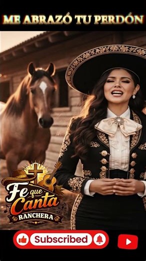 ME ABRAZÓ TU PERDÓN ( FE QUE CANTA RANCHERA) RANCHERAS CRISTIANAS