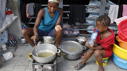 Violence is battering Haiti's fragile economy and causing food and water shortages