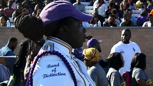 While female drum majors remain rare, NaKia Bryant leads her band to new success