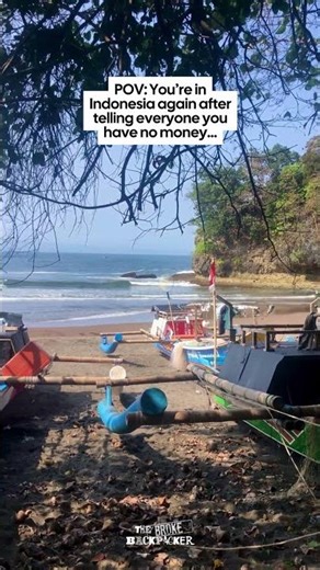 POV: You're in Indonesia again after telling everyone you're broke! | The Broke Backpacker