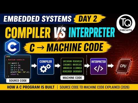 How Does a C Program Work? Compilation Process, Compiler & Interpreter Explained | TQ Circuits
