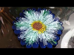 Easy resin bloom for beginners/3D flower resin bloom_bloom