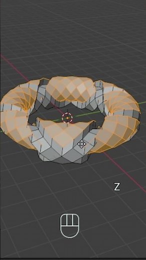 Don't Miss This Blender Spiral Technique #blender #3d #blendertutorial