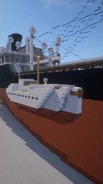 Minecraft CG36500 Lifeboat Tutorial Pt. 1/3 #shorts #minecrafttutorial #ship #lifeboat #sspendleton