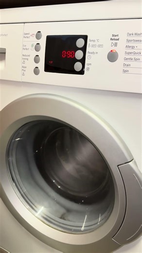 Bosch WAE28462 washing machine || Overspeeding!! (With replacement nidec motor)
