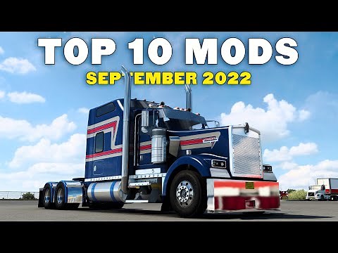 TOP 10 ATS MODS - SEPTEMBER 2022 | American Truck Simulator Mods.