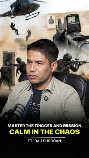 Calm in Chaos: The Real Weapon Is Control🧠 #podcast #shorts