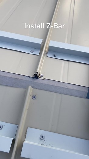 Installing Ridge on Standing Seam: Metal Roof Trim Work