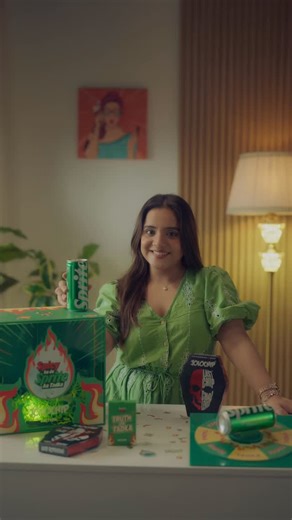 Dikक्षा |Fashion | Cafe| Travel | on Instagram: "Ek bite JOLO chip ka, ek sip Sprite ka — aur Sprite Tadka Box ban gaya pure madness 😈 #Spritekatadka #Ad (SpriteKatsdkabox, Spritebox , jolochip)"