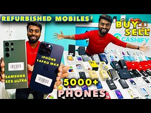 BUY & SELL📱Used Mobiles for Less Price in Chennai | 5000+ Smartphones | DAN JR VLOGS