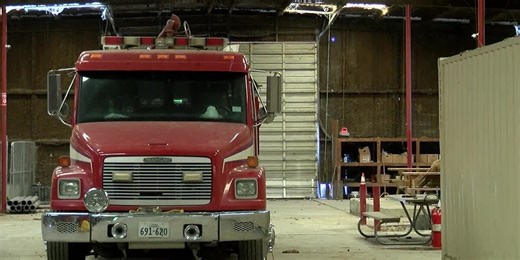 Construction begins on new Corrigan Volunteer Fire Department station