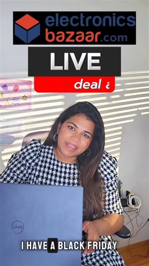 geetfashionlife [UGC CREATOR] on Instagram: "Only website to get 18-month warranty 💻 Save 60%+ on Laptops This Black Friday! 30 Day No-questions Asked Replacement Policy! ⏳ Limited-Time Offer — Ends Soon! @electronicsbazaar_ 🎟 Use code BF10 at checkout for EXTRA savings https://www.instagram.com/electronicsbazaar_?igsh=MWhrMzZiOWtjcnE1eQ== 👉 Shop now at ElectronicsBazaar.com Use code BF10 before it’s gone ⏳ #BlackFridaySteals #BudgetTech #RefurbAndSave #LaptopDeals #ElectronicsBazaar"