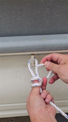 고리에 딱 붙는 올가미매듭 | Tight & Secure Loop Knot