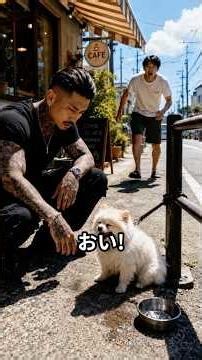 炎天下につながれた犬を救ったのは #ショートドラマ #感動