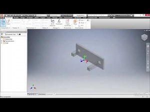 Inventor Tutorial - Placing components