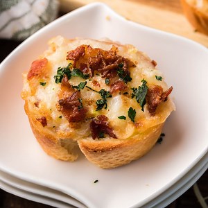 Bacon Bites with Parmesan Cheese