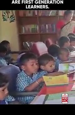 41K views · 121 reactions | These kids had their first library visit... These Anganwadi kids from Karnataka's Bagalkote had their first visit to a rural library. Watch their reaction in this viral video. #Kids #library #ITReel | India Today | Facebook