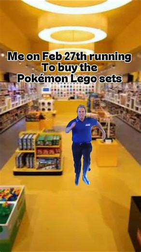 Brick Building Crew on Instagram: "Me when the LEGO Pokémon sets finally drop... 🏃‍♂️💨 #shorts #lego #pokemon #newrelease #legomeme I don’t need a bicycle, I need a direct route to the LEGO Store! ⚡🧱 POV: It’s Feb 7th, 2026, and the LEGO Pokémon “Kanto Wave” just hit the shelves. If you think I’m waiting for shipping, you don’t know me. The Brickbuilding Crew is officially on a “Catch ‘Em All” mission. Which starter are you building first? Charmander, Squirtle, or Bulbasaur? 👇 LEGOPokemon Th