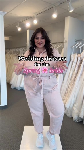 2023 Spring Wedding Dress Trends for Plus Size Brides