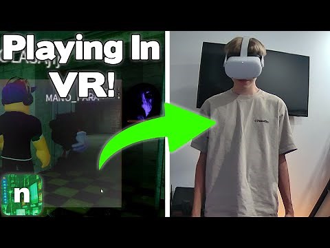 I Played Nico's Nextbots In VR! [ROBLOX]