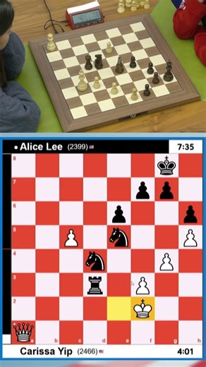 Alice Levels Up! | #chess #chessendgame