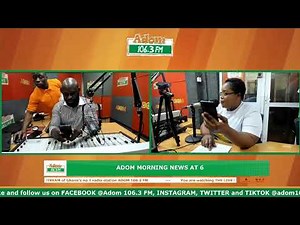 Adom Morning News At 6 on Adom 106.3 FM (16-12-25)