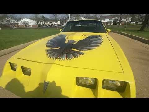 1979 Trans Am, T- Tops numbers matching