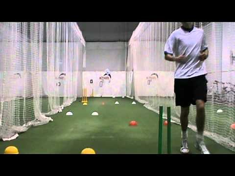 Cricket - Fast Bowlers Drill for Acceleration in Run Up.