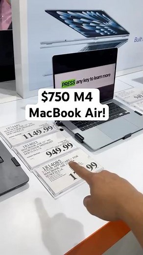 $200 off M4 MacBook Air right now! 😱💻