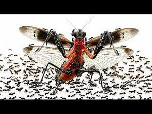 1,000 HV Ants VS Deadly Mantis 😱 ANTTREK Ant Colony Simulation