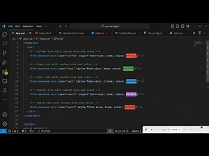Vue.js 3 Tutorial to Show FontAwesome Solid SVG Icons in Browser Using TypeScript