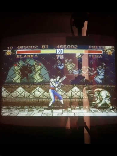 Blanka vs Vega Final round SNES