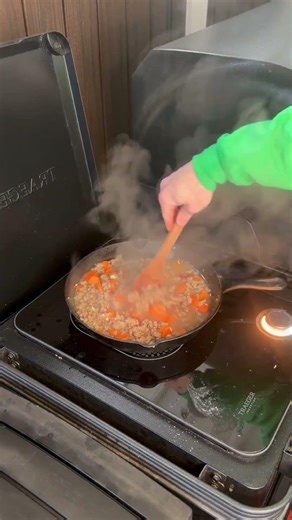 Never Cook Shepherd's Pie Indoors Again #smoky #Traeger