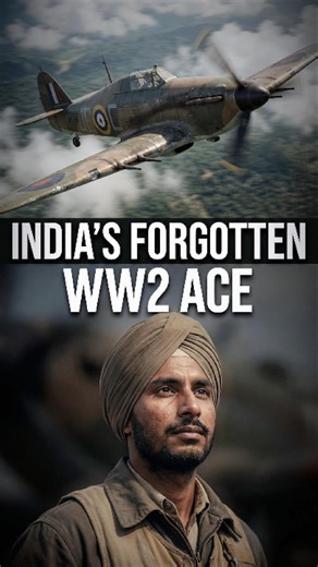 India’s Forgotten WW2 Ace #shorts #ww2 #india