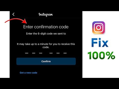 Instagram 6 Digit Code Problem Fix 2026 | Enter Confirmation Code Instagram