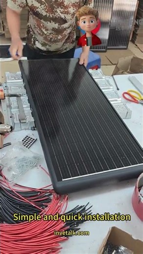 All in One Solar Panel System-#AllInOneSolarSystem #SolarPanelSystem #PortableSolarPanel