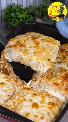 The neighbor who never leaves my house taught me that if I add pancake batter to a greased frying pan | Recipe is easy