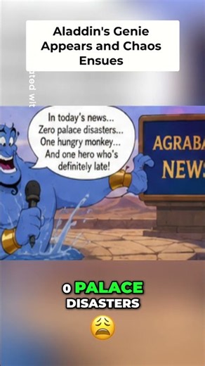 🪔 Aladdin's Genie A Palace Disaster News Report!