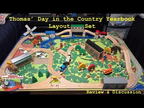 Thomas Wooden Railway Thomas' Day in the Country Yearbook Layout Set
