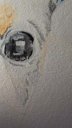 Eyes are one of my favourite things to draw. ✨ Can't wait to show you the full thing! Still have a few commissions to get through before I can take on any more. And while my Etsy sale has finished, all prints and originals are available over there! Etsy link in bio and comments. I should be open for Christmas commissions soon! | Spencer Viney Art
