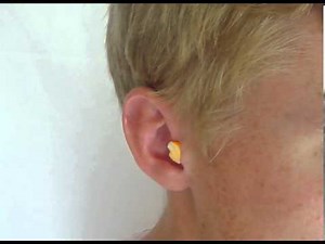 Foam Earplugs Fitting Instructions