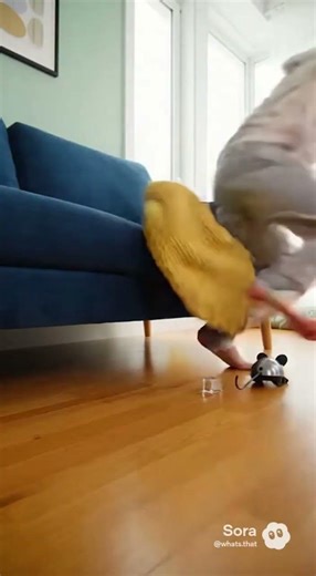 Remote Controlled Mouse Pranks Sleeping Woman! Best Reaction! #toymouse #shock