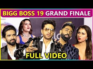 Bigg Boss 19 Grand Finale | Full Video | Gaurav Khanna Winner, Farhana RunnerUp, Amaal-Tanya, Pranit