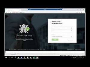 Getting ready for continuous Active Directory change auditing with ADAudit Plus.