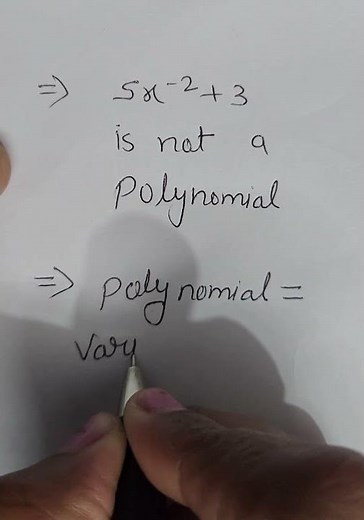 #tricks #class9maths #ncertmaths #mathsshorts #trendingshorts #polynomials #not Polynomial #shorts