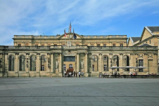 Palais Rohan (City Hall) in Bordeaux, France