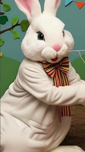 Bunny Puppet Show Performance for Baby Owls | Cute Animal Puppet Theater