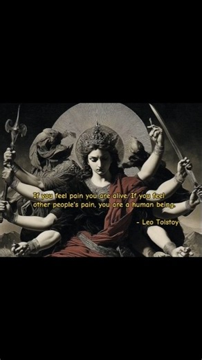 FEELING Others' Pain Makes You A Compassionate Human Being? #quotes #leotolstoy #psychology #power
